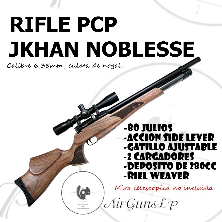 Jkhan Noblesse Thumbhole Nogal 6.35mm
